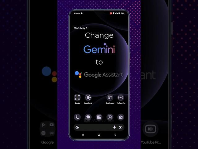 Google Gemini ️️ Google Assistant | Change Default Assistant App on Android | AUR TechTips