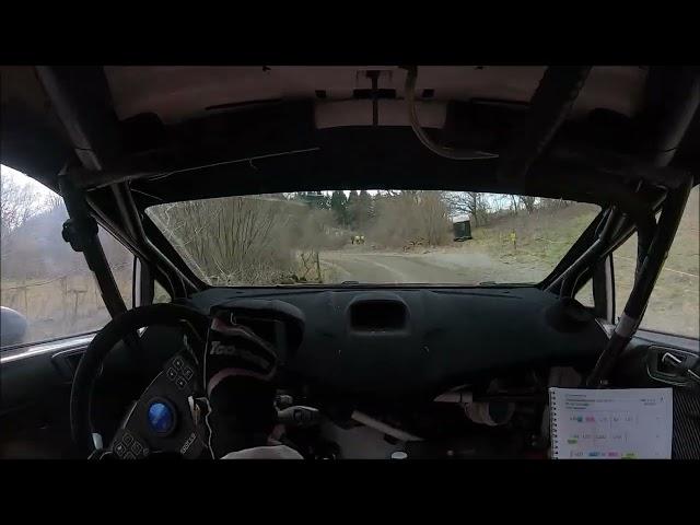 Simrishamnsmixen SS5 2022 Robin Adolfsson och Nicklas Jidflo Ford Fiesta R5