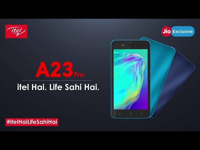 Introducing itel A23 Pro | itel Mobile India | Latest Smartphone under 4000