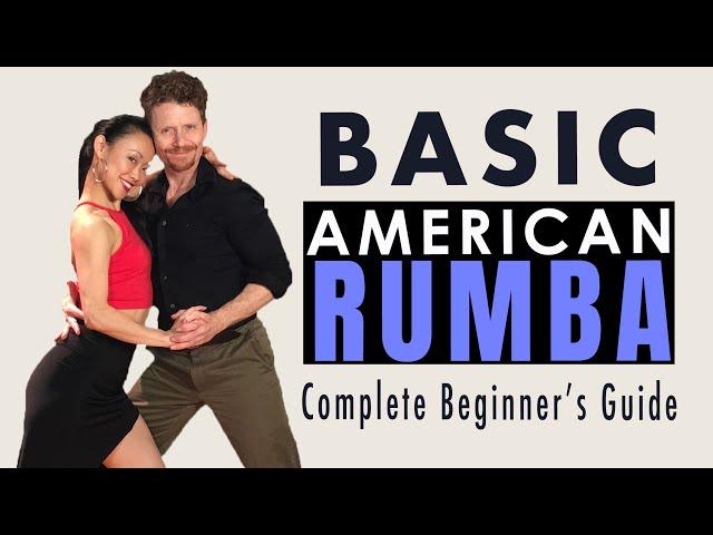 BASIC American RUMBA Top 10 Steps & Routine | Dance Tutorial