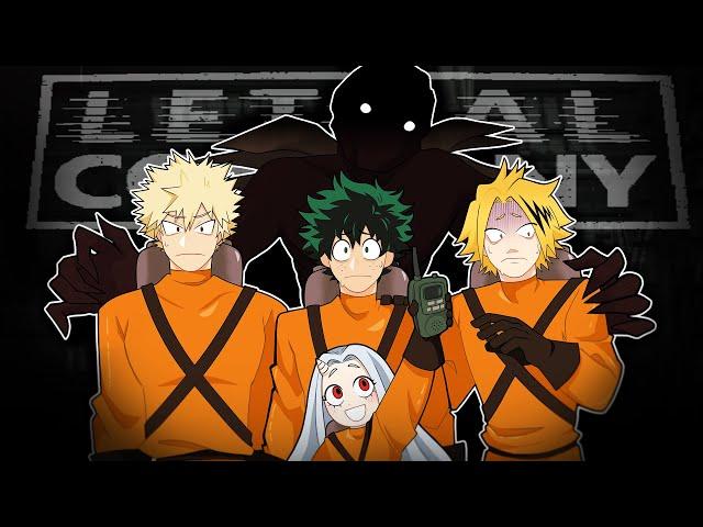 Lethal Company but with MHA Voice Actors  [Funny Moments]