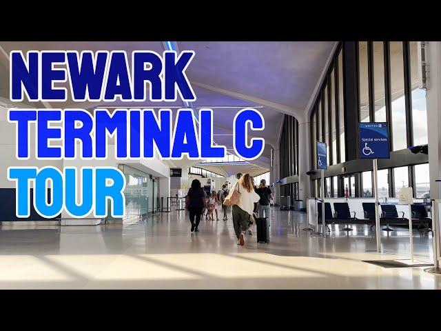 Newark Liberty International Airport Terminal C Tour - United Airlines