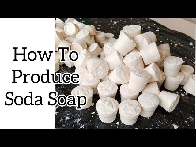 How to Produce Soda Soap for Business