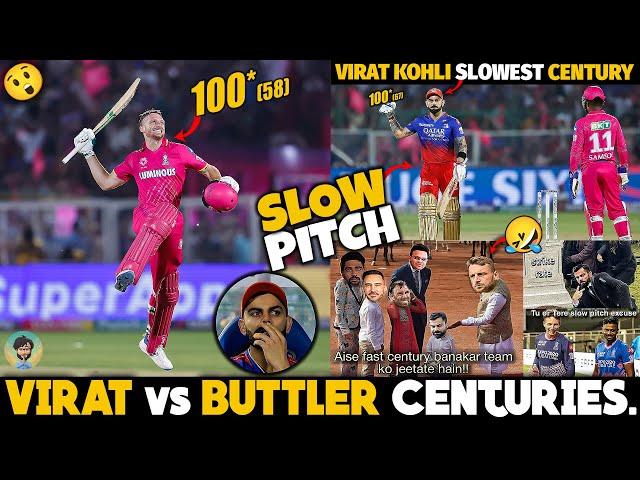 Virat Kohli Slowest IPL Century  Joss Buttler Century  RCB vs RR Highlights 2024  InCrico