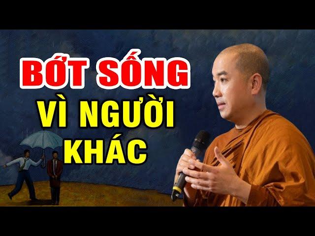 Học cách Bớt Lệ Thuộc Vào Cảm Xúc của người khác - Thầy Minh Niệm