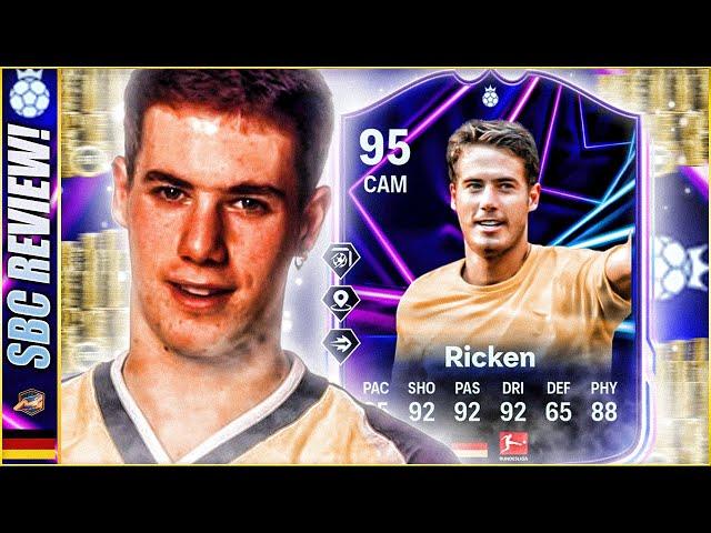 95 RATED ON THIS DAY LARS RICKEN HERO SBC REVIEW IN EAFC25!!!