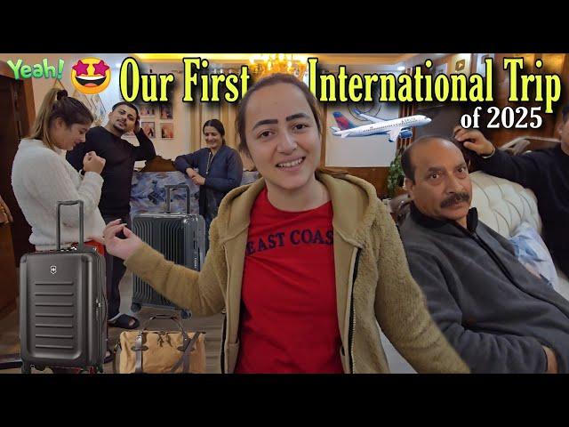 Our First International Trip of 2025 || Aaj Sab Bohot Pareshan Ho Gaye The || Jyotika and Rajat