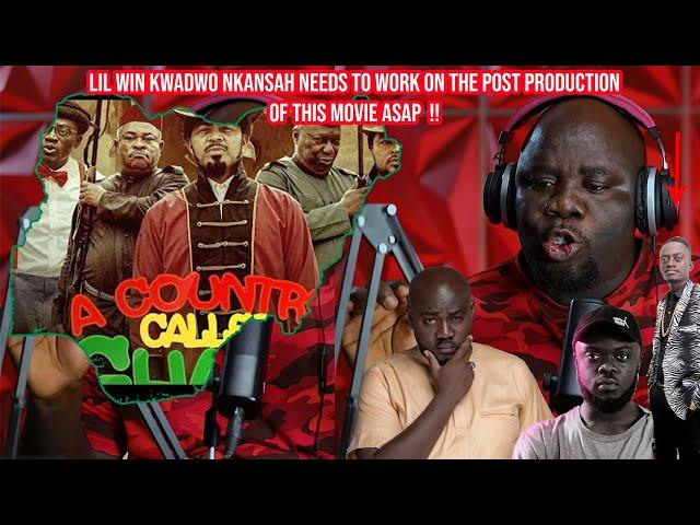 lil win kwadwo nkansah needs to work on the post production of this movie asap  !!