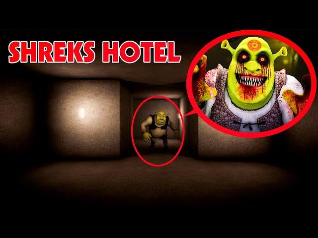 DONT SLEEP OVERNIGHT AT SHREKS HOTEL OR SHREK.EXE WILL LOCK YOU IN THE BASEMENT (5 NIGHTS AT SHREKS)