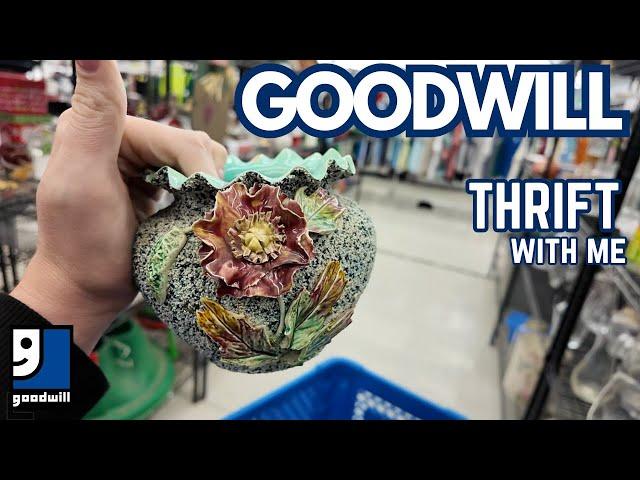 I Almost GAVE UP | Goodwill Thrift with Me + Spirit Halloween | Reselling