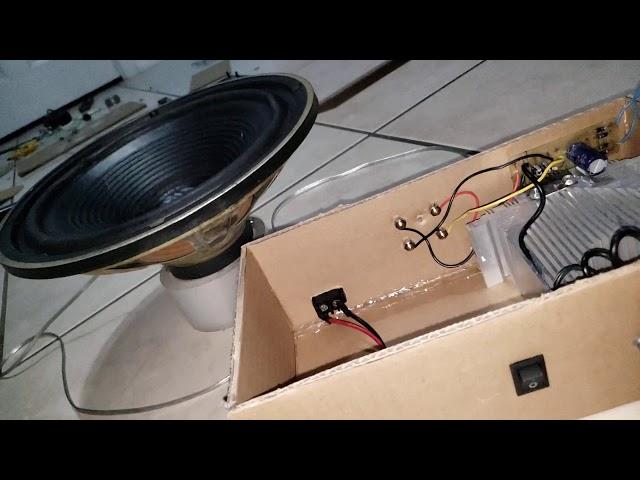 demo de mi amplificador hayer