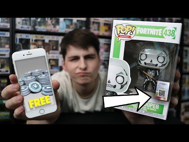 FREE VBUCKS! Fortnite Funko Pop Code Mystery Revealed!