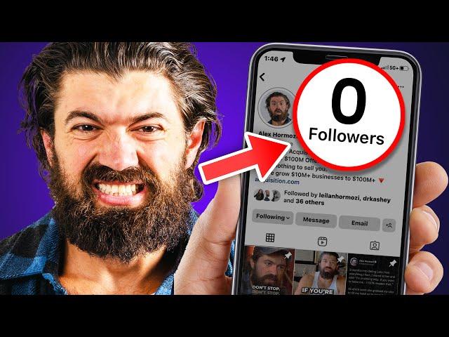 How to Grow an Audience if You Have 0 Followers