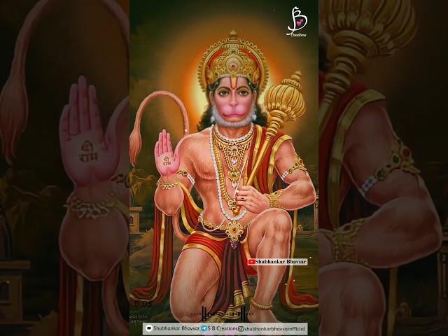 #Hanumanstatus #jayshreeram Hanuman Status Video #ShubhankarBhavsar#SBCreation #hanumanjayantistatus