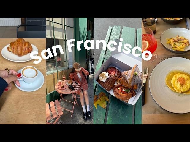 San Francisco vlog｜things to do in 4 days | best food spots & cafe highlights️