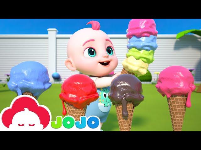 Ice Cream and Lollipop Song | Baby JoJo Nursery Rhymes & Kids Songs