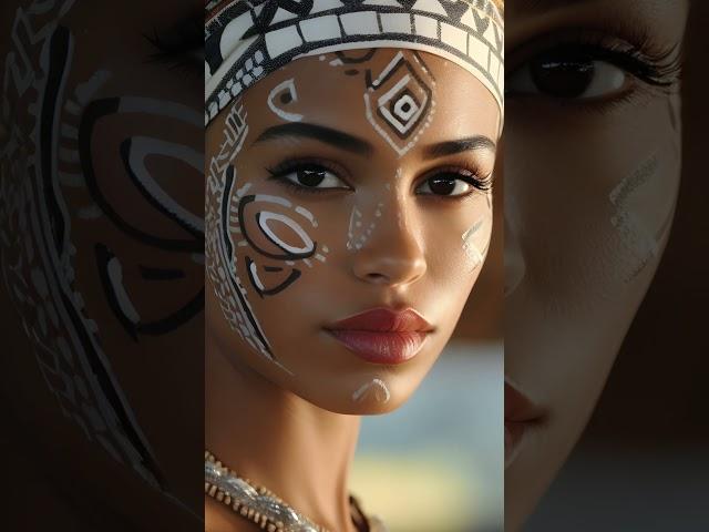 Melanesian Mosaic      Beautiful Ethnic Fijian Woman Cultural Portrait by Global Facescapes