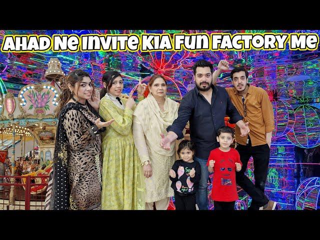 Fun Factory Me Puri Family Ne Enjoy Kiya | Sultan or Meherma Ride Se Dar Gaye | House of illusions