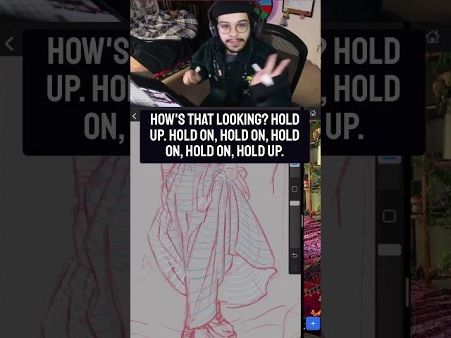 ARTIST PULLS WHAT FROM WHERE? #twitch #twitchclips #artist #digitalart #procreate #drawing #art