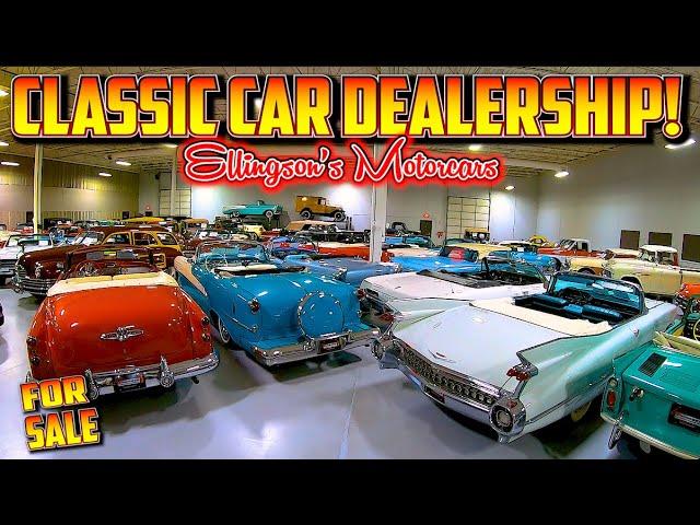 INCREDIBLE CLASSIC CARS FOR SALE!!! Classic Car Dealership. Lot Walk. AMAZING Rare Cars For Sale!