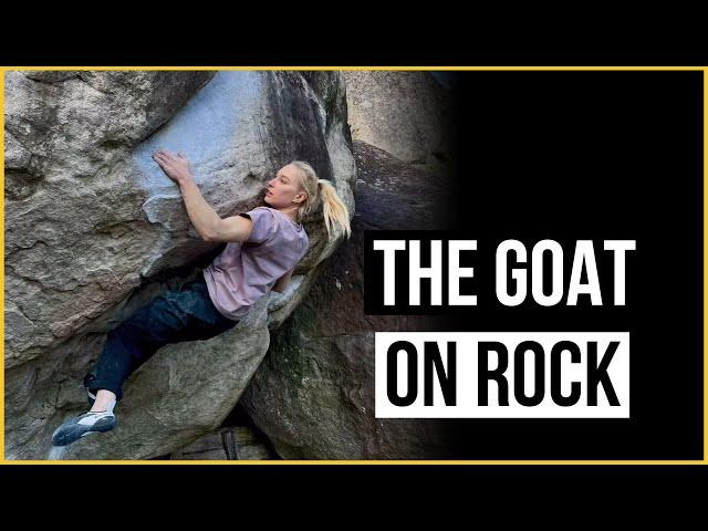 The GOAT Janja Garnbret Impresses On Rock