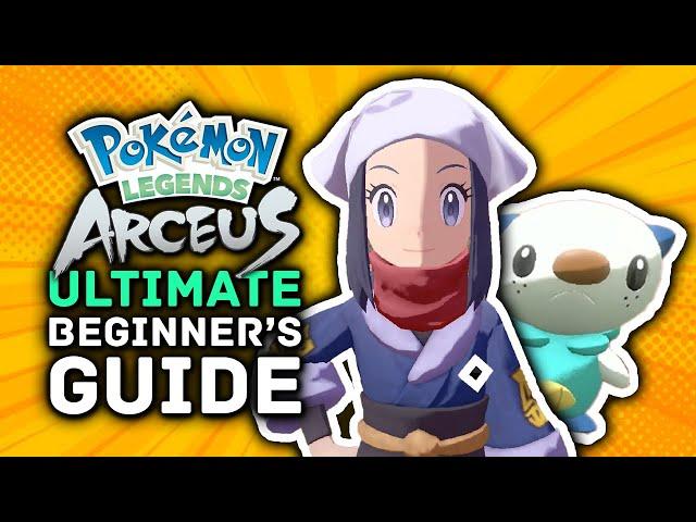 Pokemon Legends Arceus Ultimate Beginner's Guide & Tips