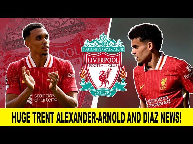 HUGE Trent Alexander Arnold & Luis Diaz News As Romano Provides Update!