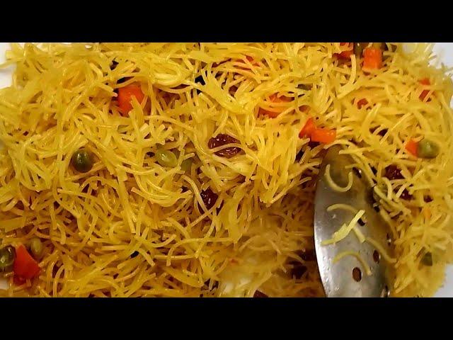 Comment faire de la vermicelle à la Sénégalaise/recette de vermicelle à la macedoine et raisins
