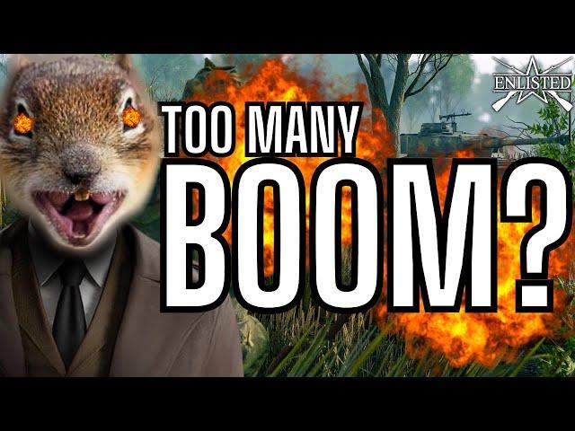 THERE ARE OVER 100 BOOMS! (Enlisted Germany BR II vs Allied Gameplay)