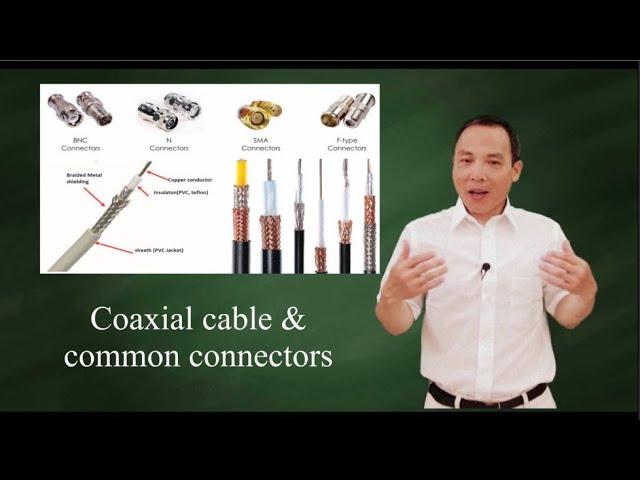 Coaxial cables and common connectors