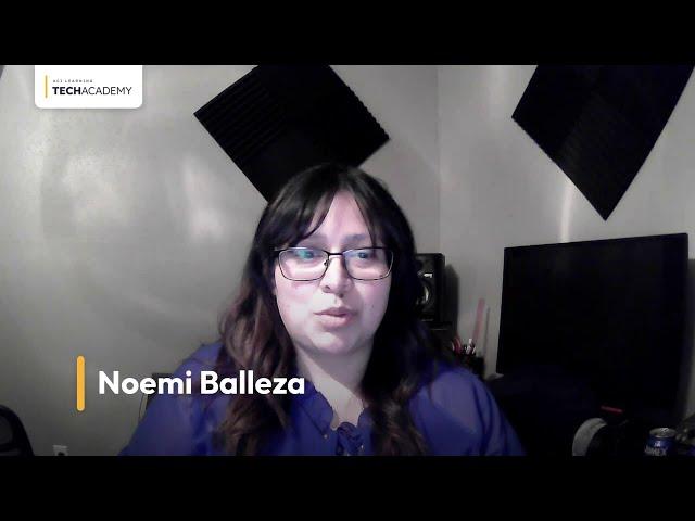 Noemi's Journey at ACI Learning Tech Academy