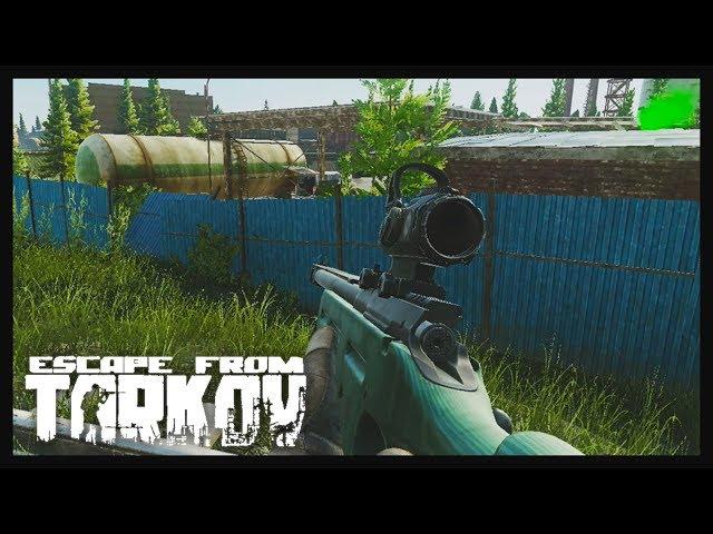 Old Gas Station Sniper - SV-98 vs Fast MT - Escape from Tarkov