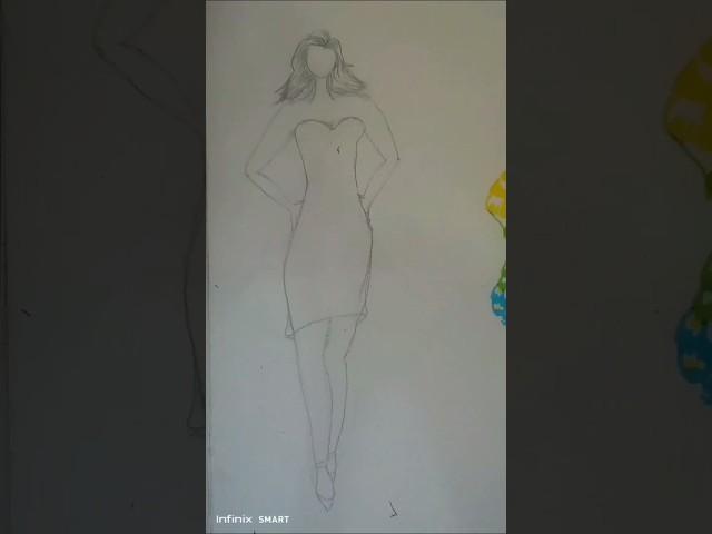 How to draw the girl?# shorts| yt shorts| #A.S fashion and art