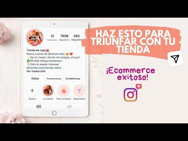 Cómo vender ropa por Instagram (Consejos para tu tienda online!) 