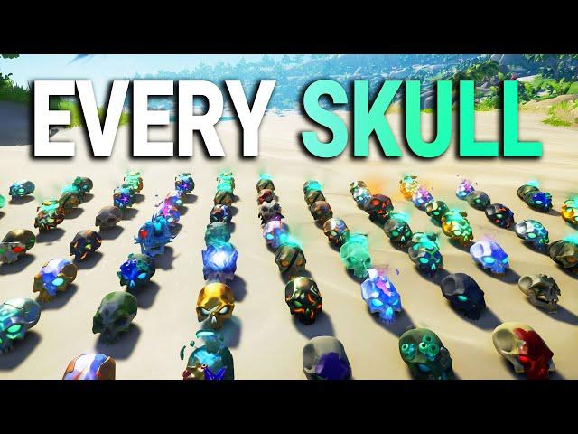 Every Skull in Sea of Thieves (2024)