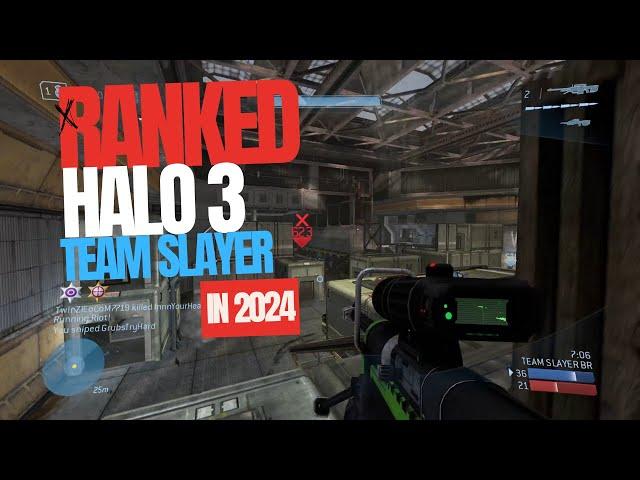 Ranked Team Slayer on Halo 3’s Foundry in 2024