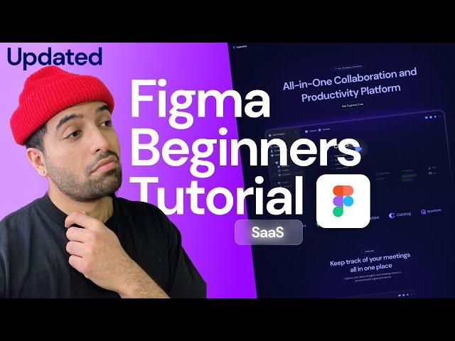 Figma Tutorial For Beginners (2023) Everything To Get Started -SaaS Series