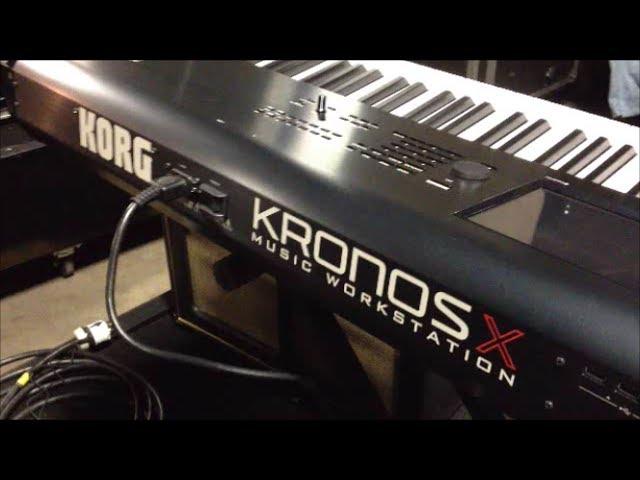 korg kronos x music workstation keyboard studio controller new 2013 review