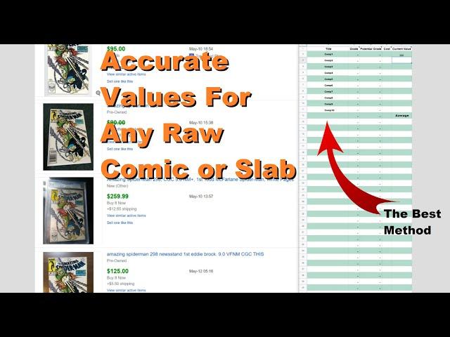 The Best Way to Find Out the Value of Your Comic Books