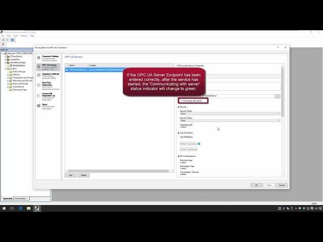 Configuring FactoryTalk View SE Applications for OPC UA Communications