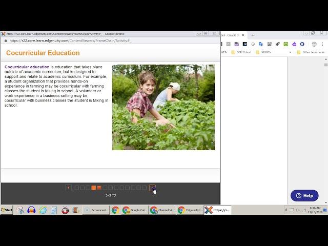 Edgenuity - how to see student lessons in detail