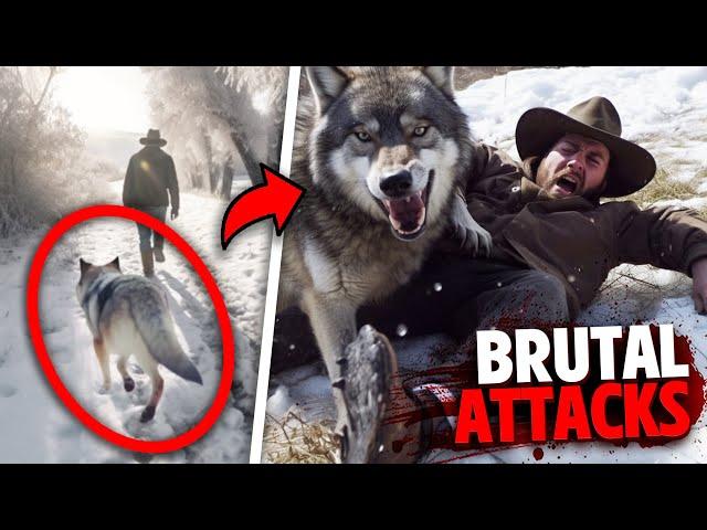 The Most BRUTAL Wolf Attacks MARATHON!