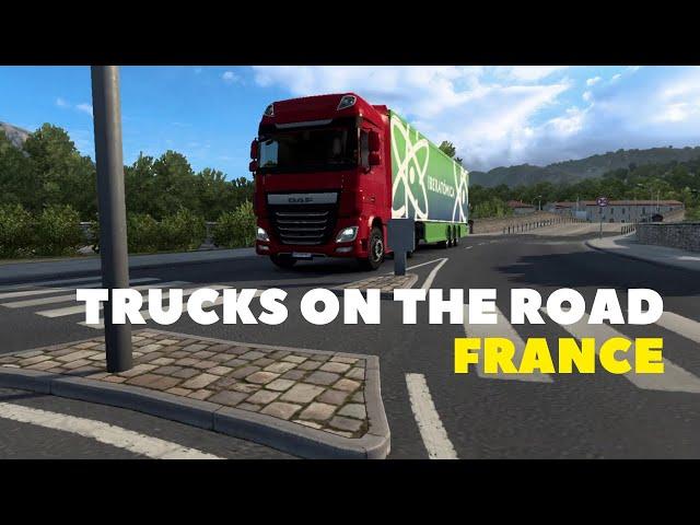 Trucks on the Road France | #ETS2 | Part 02 | Traffic Pack by Jazzycat