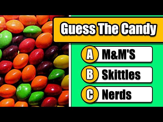 How Many Candies Can You Guess? (Candy Quiz)