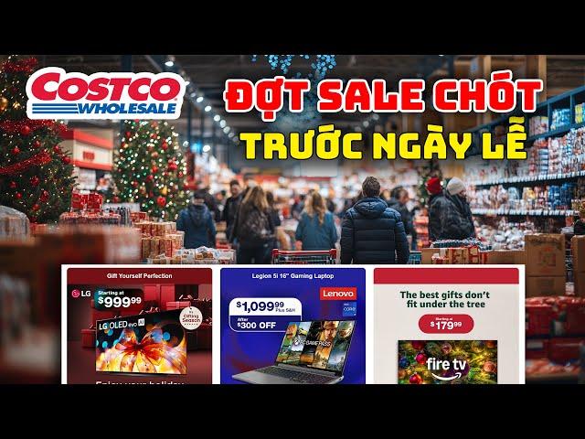 Costco Sale XẢ KHO Trước Christmas, Nhiều Mặt Hàng Mới Về Số Lượng Có Hạn | KT Food