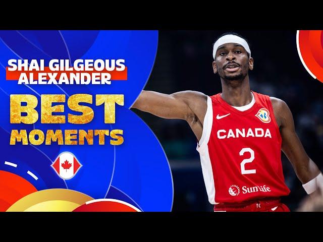 Shai Gilgeous-Alexander  | Best Moments at FIBA Basketball World Cup 2023