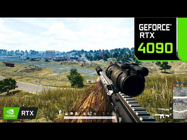 PUBG : Erangel Classic | RTX 4090 24GB ( 4K Ultra Graphics )