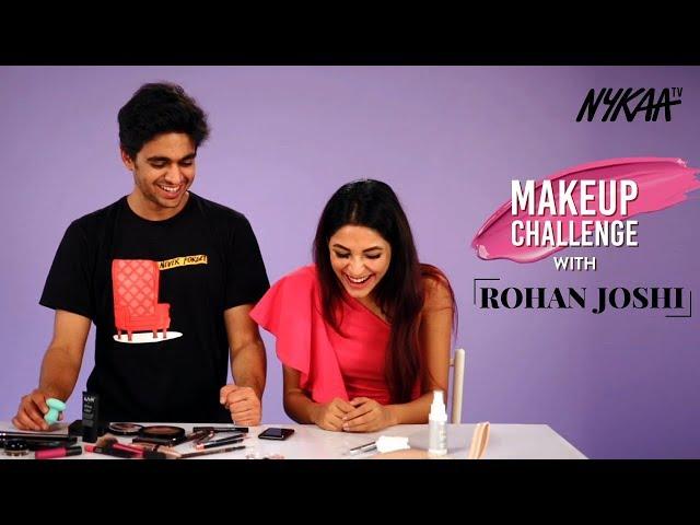 Makeup Challenge Ft. Rohan Joshi | How To Do BAE's Makeup | Nykaa
