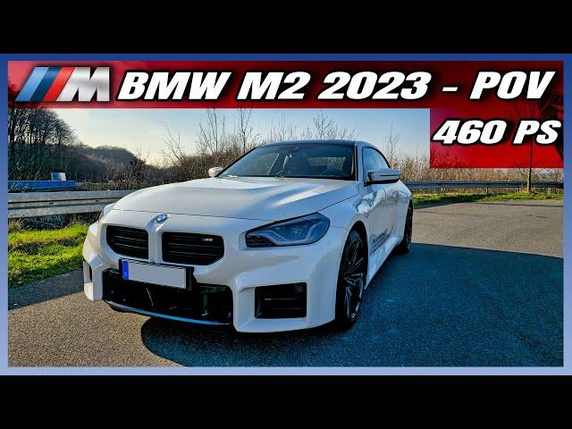 BMW M2 2023 POV Review: Sportliche Fahrt auf Landstraße und Autobahn