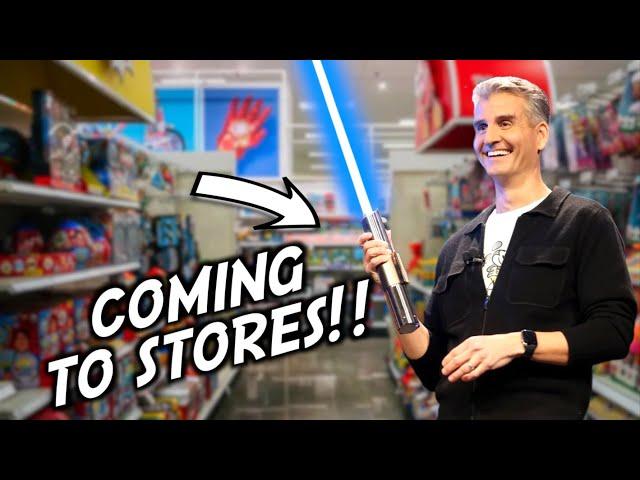 CONFIRMED! Disney's Retractable Lightsaber Is Coming To Stores!